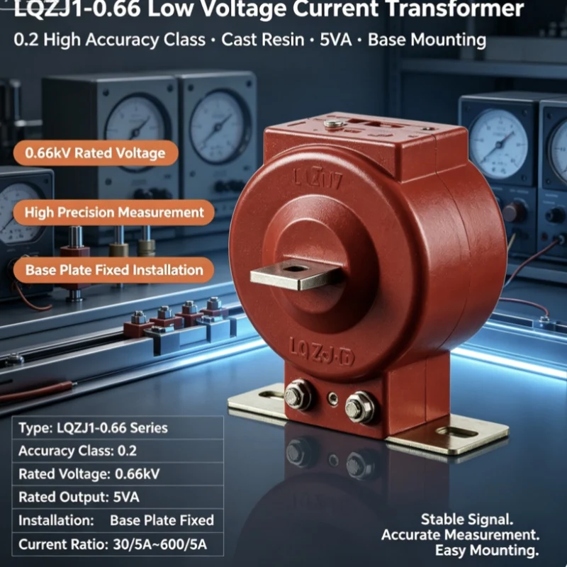 transformateur-de-courant-basse-tension-lqzj1-066-installation-fixe-sur-socle-5-va-instrument-de-mesure-de-precision