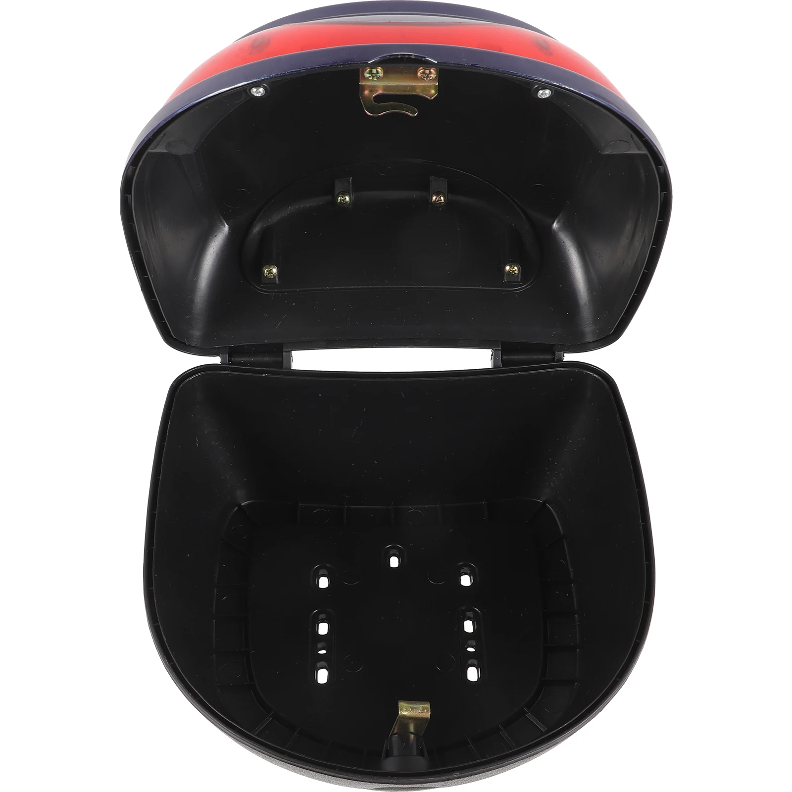 

Electric Motorcycle Trunk Large Capacity Blue Color Waterproof Dustproof Safety Lock Easy Installation Scooter Luggage Box