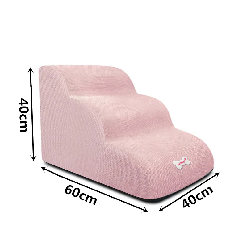 

Pet dog stairs pet ladder sponge steps small dog teddy on sofa bed slope ladder