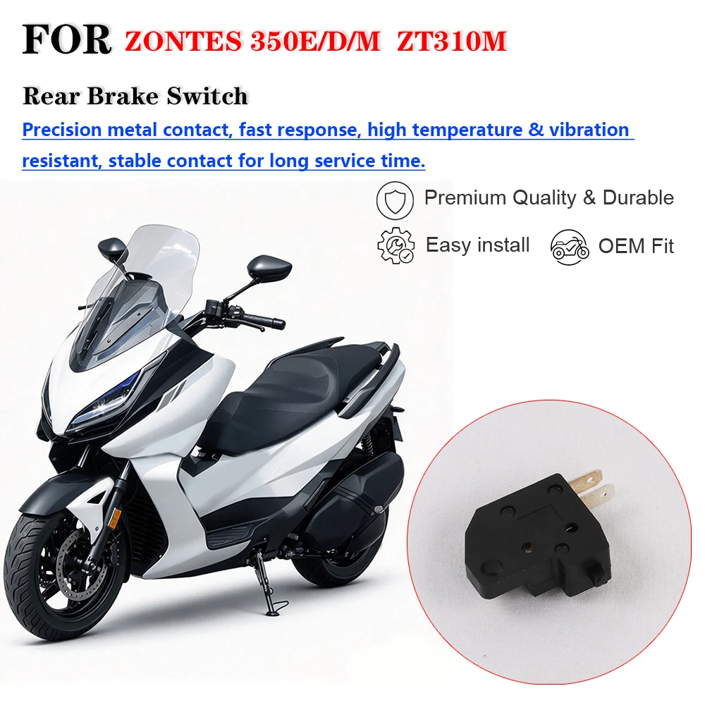 Motorcycle OEM Rear Brake Stop Light Switch Hydraulic Brake Sensor Replacement Parts For ZONTES 350E 350D 350M ZT310M 310/350cc