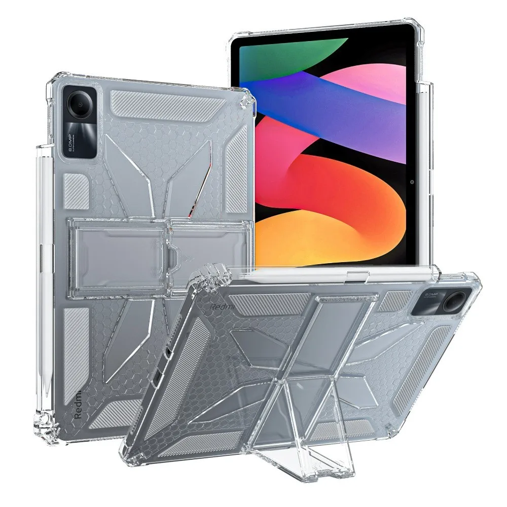 

For Lenovo Xiaoxin Pad 2024 11 inch Tab M11 K11 B11 Case TB-330FU 331FC Transparent Soft Silicone TPU Heat Dissipation Cover
