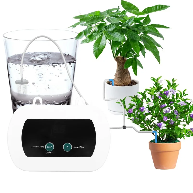 Plant Watering Device Water Timer Automatic Plant Waterer Smart Timer Self Watering System Irrigation Kit for Indoor Garden Use