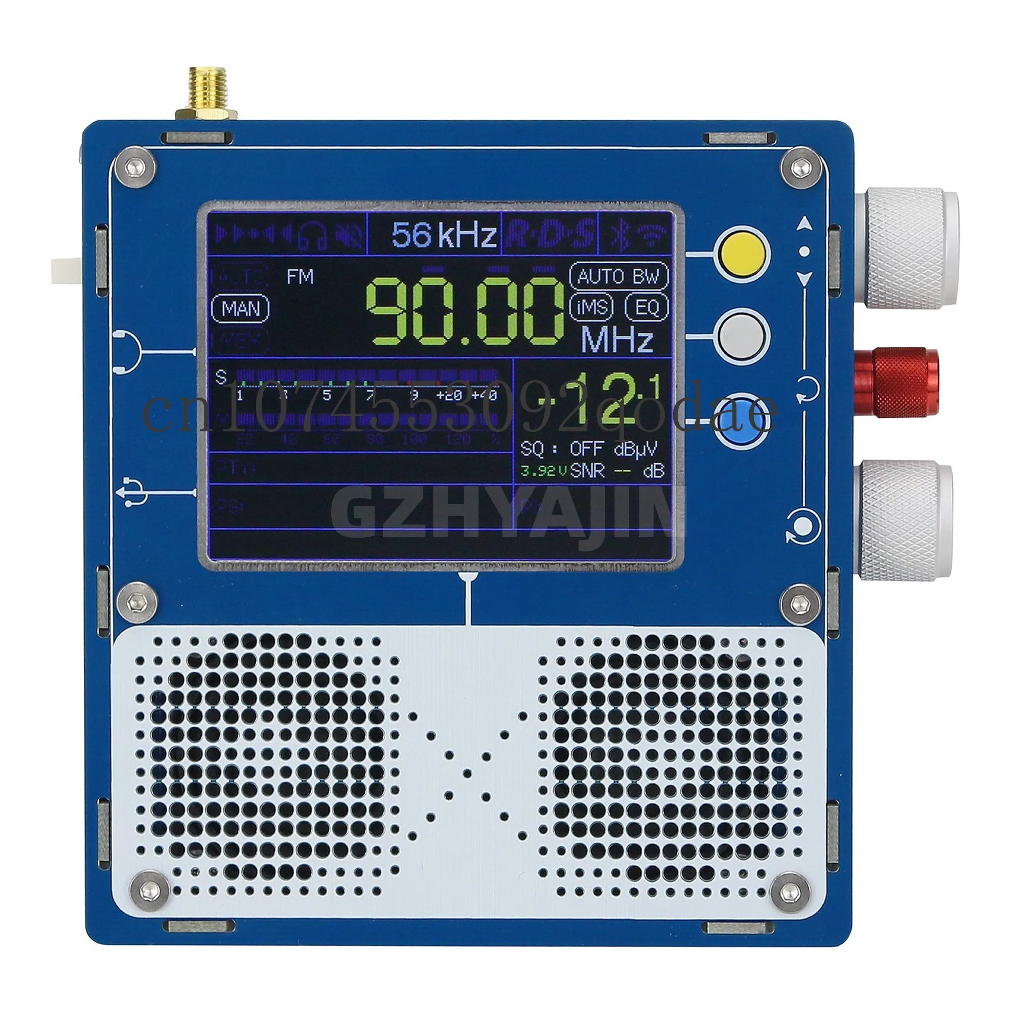 High Performance All Band Radio TEF6686 Medium Wavelength Short Wave DSP High Sensitivity