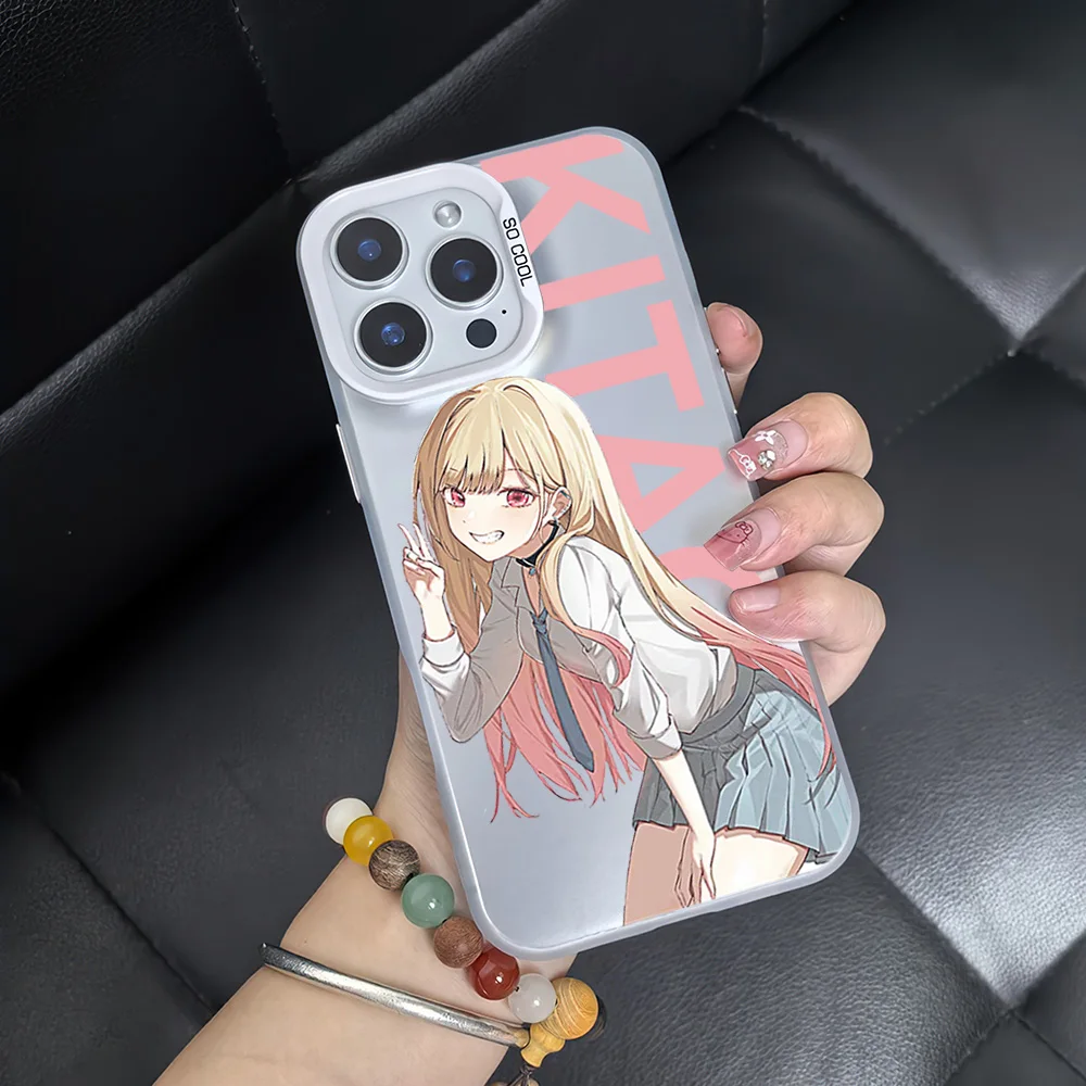 Anime Sono Bisque Doll wa Koi wo Suru Phone Case For Samsung Galaxy S24 S23 S22 S21 Plus Ultra S20 FE A55 A54 A53 A52 IMD Laser