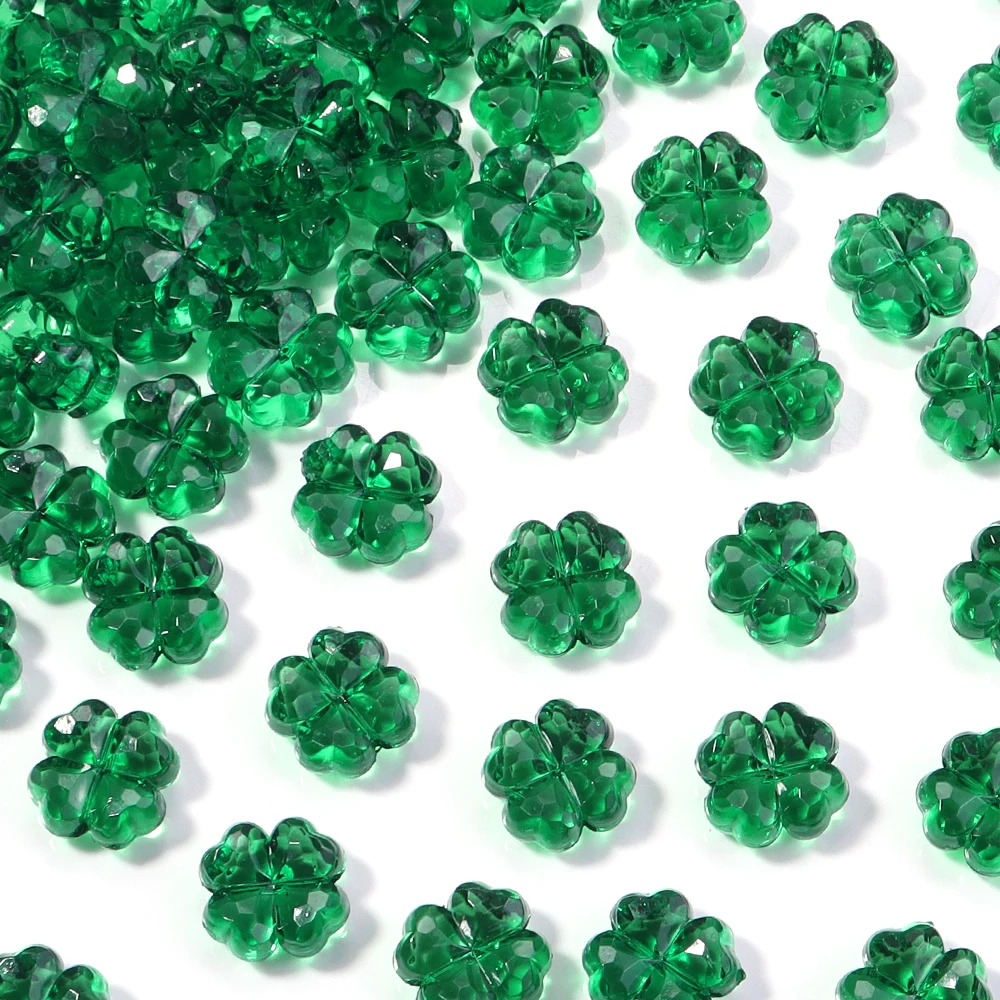 

50pcs/Lot 11mm Colored Flower Shape Beads For Decoration Making Loose Spacer Acrylic Beads DIY Handmade Gift Accessories