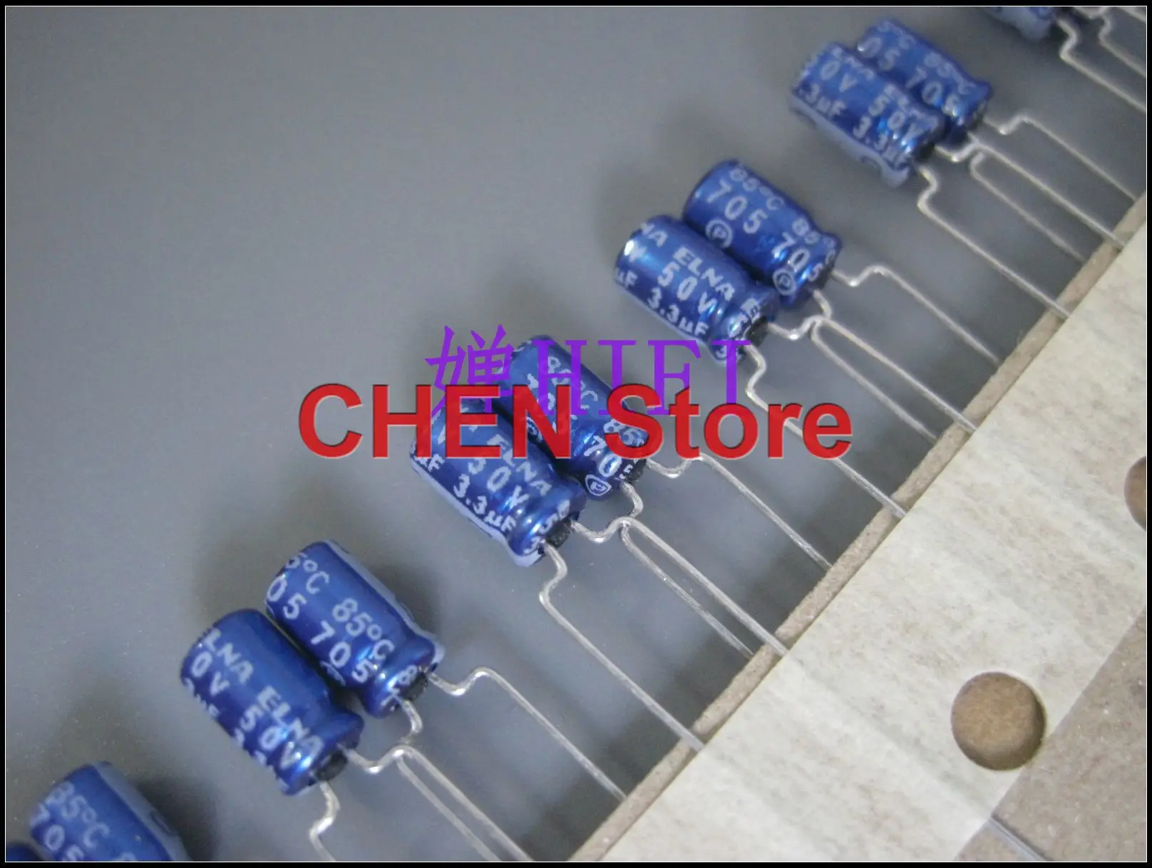 

20PCS/50PCS Malaysia ELNA blue robe 3.3uf 50v RC2 50V3.3UF 4X7MM audio electrolytic capacitor 3.3uF/50V Ultra small volume