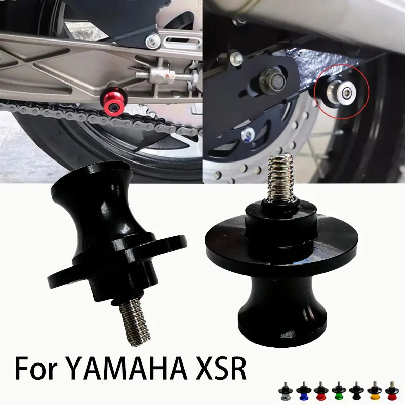 

6mm Motorcycle For YAMAHA XSR700 XSR900 XSR155 XSR 700 900 155 Swing Stand Screw Swingarm Spools Slider