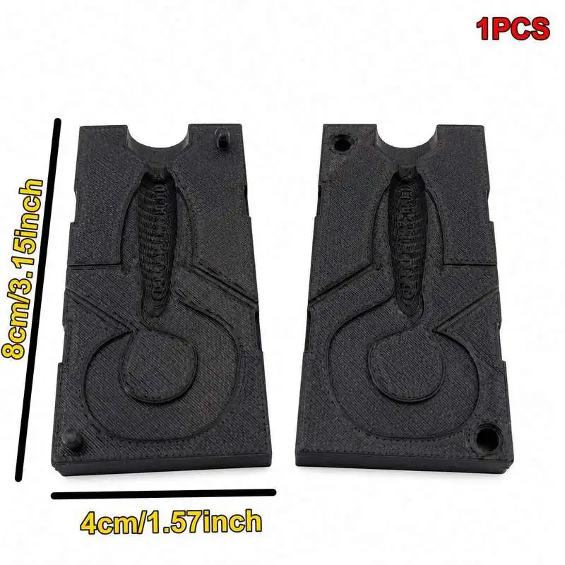 Soft Bait Lure Making Mold With Fins DIY Soft Plastic Bait Mould For Fishing Tackle Handmade Lure Craft Tool