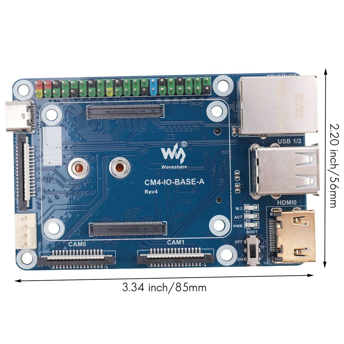 A51I CM4-uitbreidingskaart voor Compute Module 4 Mini Basic-uitbreidingskaart Compute Module Core Board