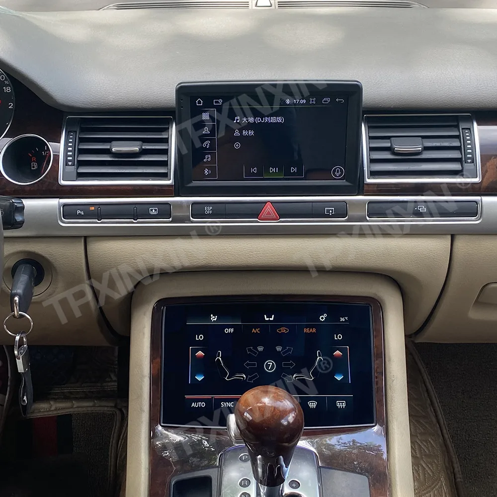 Klimaanlage AC Panel Klima Control LCD Bildschirm Für Audi A8 2005-2010 A/C Temperatur HD LCD Touch