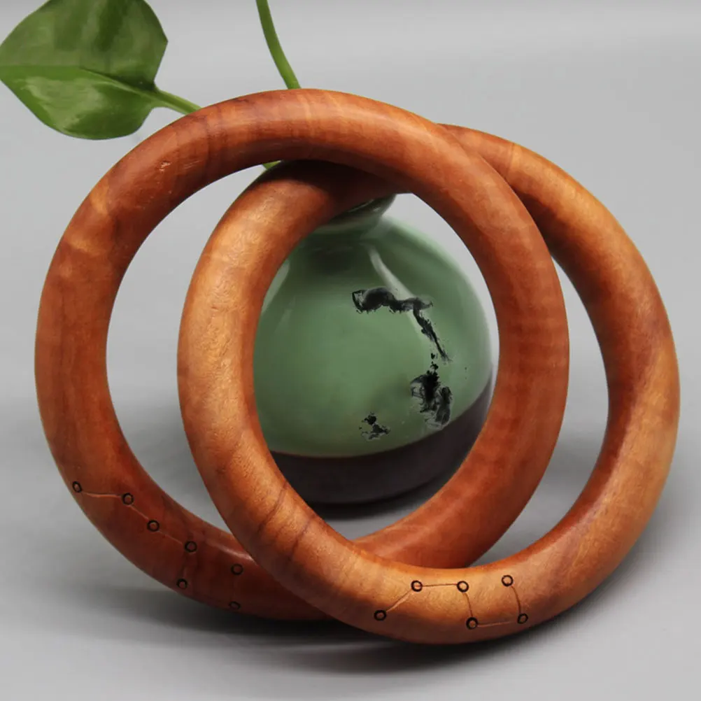 

Wood Knot Decor 4.5cm Outer 3cm Inner Walnut Wood Rustic Coffee Table Minimalist Living Room Fireplace Ornament