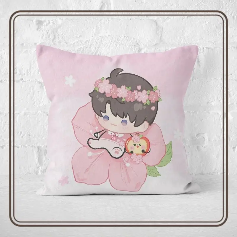

Love and Deepspace 2025 Anime Game Cos Xavier Rafayel Caleb Sylus Zayne Unisex 40x40cm Cute Cushion Nap Pillow Birthday Gift