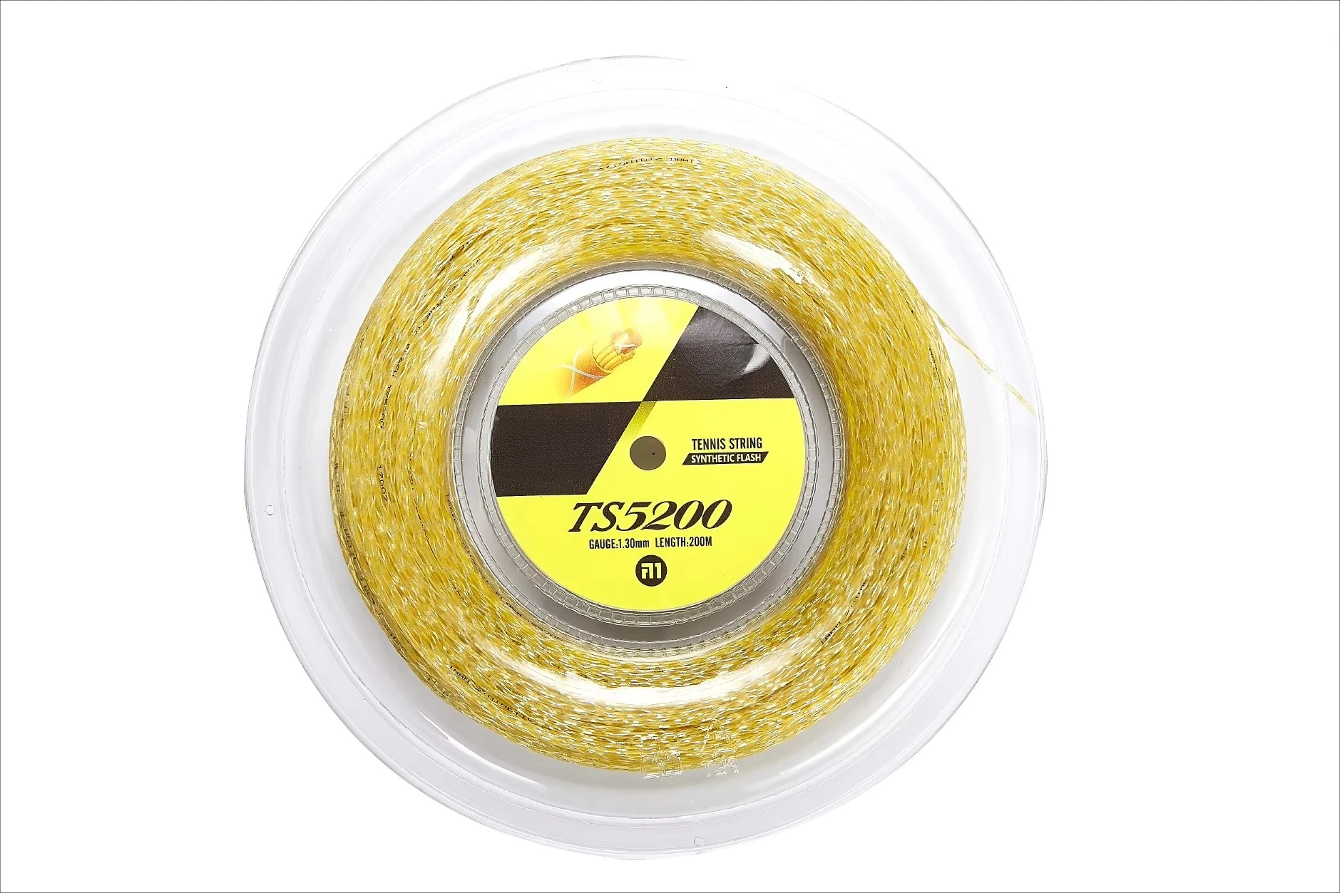 Durable High-elastic TAAN TT5200 Tennis Racket String 200m Length 1.30mm Gauge Polyester Nylon Racquat String