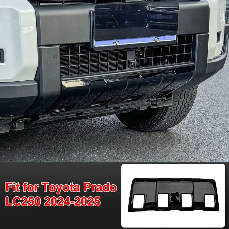 

Решетка маски для Toyota Prado LC250 2024 2025, передняя центральная решетка, крышка гриля, внешний декор, автомобильные аксессуары, сетка для бампера