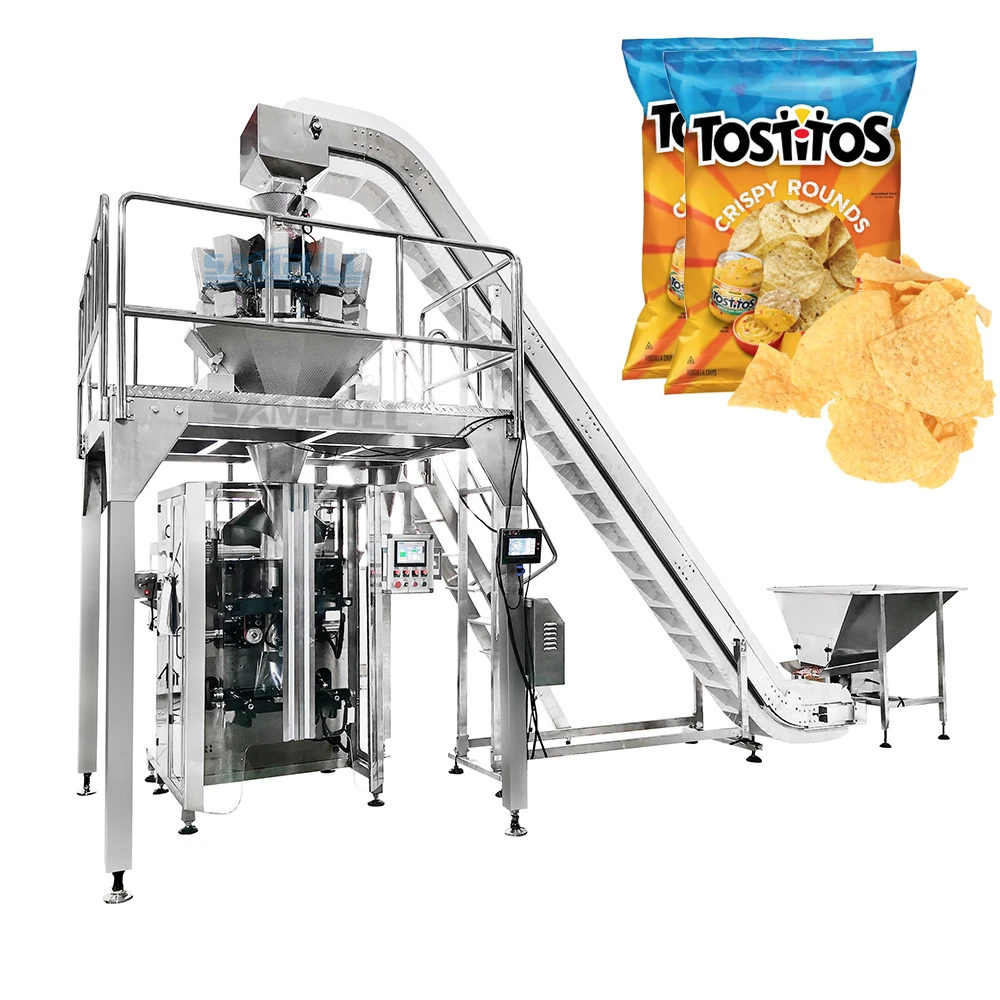 FOODLINE VFFS Packaging Machine Vertical Form Fill Seal Unit For Coffee Bean Granule Small‑bag Automated Packaging Solution