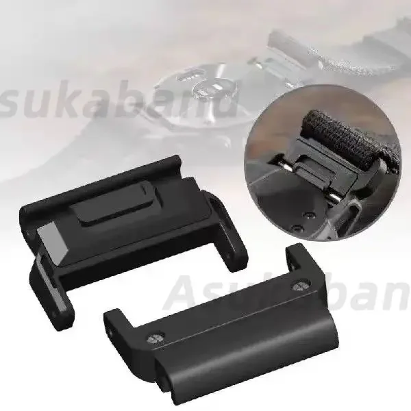 Adattatore Quick Fit 26mm 22mm 20mm per Garmin Fenix 5s/5/5X/5XPlus/6s/6/6X Pro/7/7x/Forerunner945 Orologio Easyfit Connettore fibbia