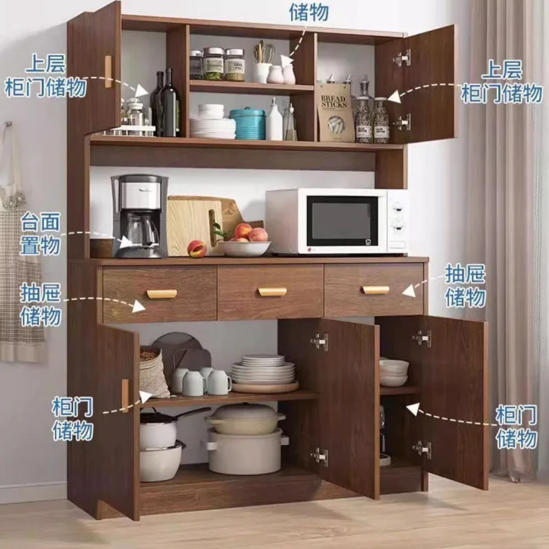 Cute Luxury Side Cabinets Display Laden Buffet Drawers Side Cabinets Free Shipping Locker Muebles De Cocina Kitchen Furniture