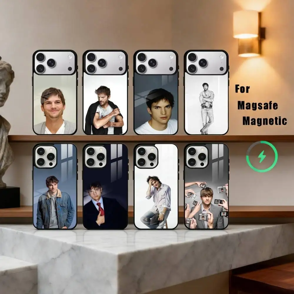 

A-Ashton-N Attractive K-Kutcher-R Phone Case For iPhone17,16,15,14,13,12,11 Plus,Pro Max Magnetic For Magsafe Wireless Charging