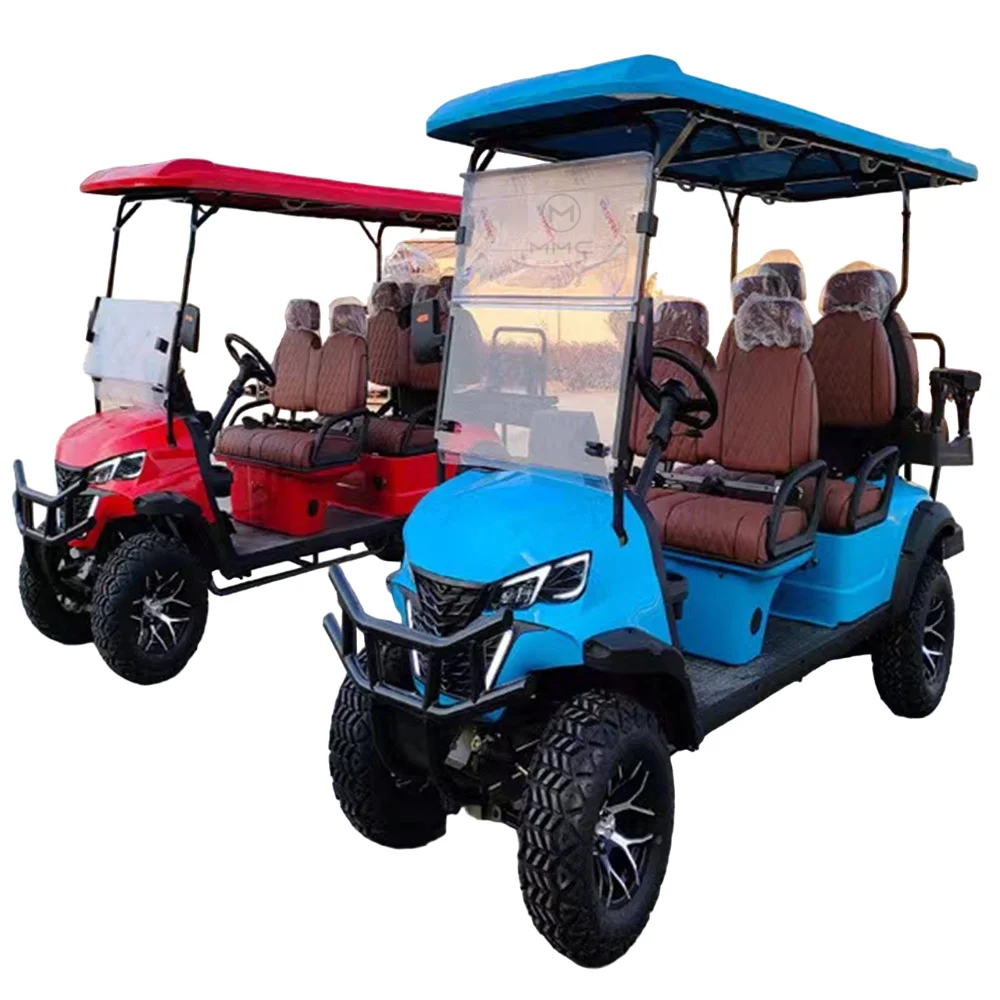 

CE Solar Power Golf Cart 2/4/6/8 Seater Off Road Touring Electric Golf Cart and Quality