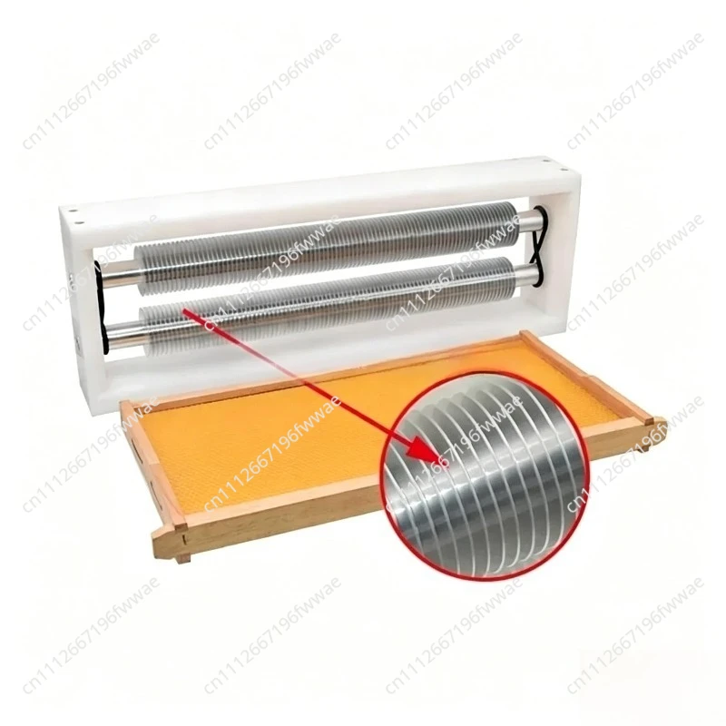 Honey Roller Honey Cutter Honeycomb Broken Cover Beekeeping Equipment Honeycomb Frame Remover Double Roller Uncapper