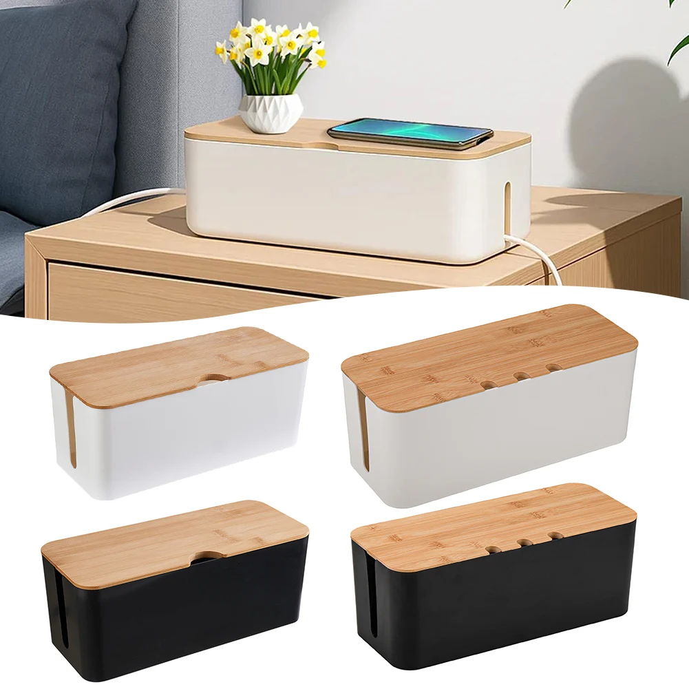 

органайзер для белья Cable Tidy Box Versatile Aesthetic Design For Home/Office Desk Organization