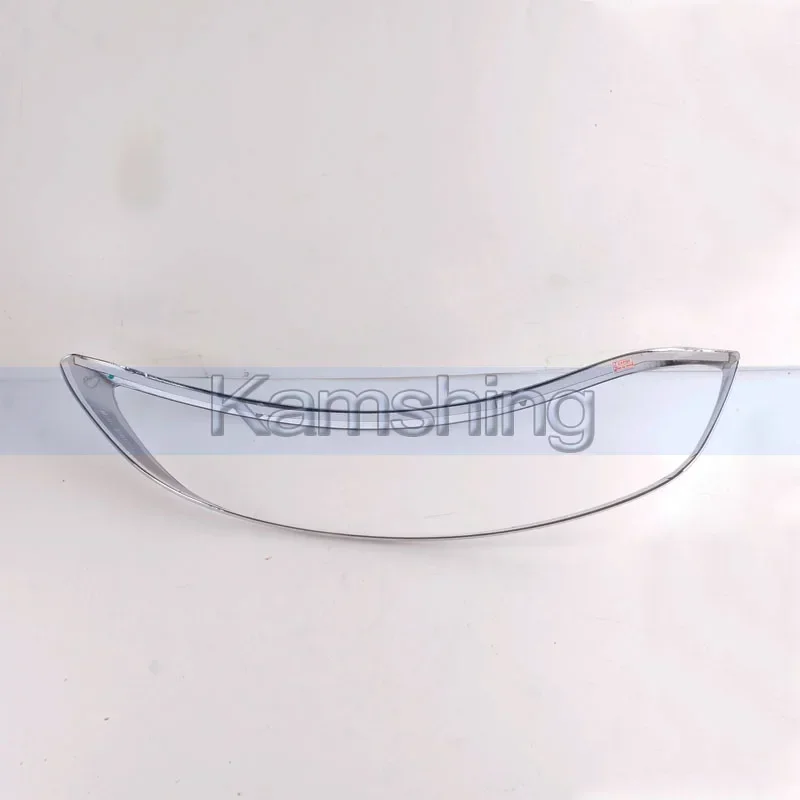 CAPQX For Renault Kadjar 15-18 ABS Chrome Car Rear Lights Cover Taillight Trim Sticker Front headlight headlamp trims sticker