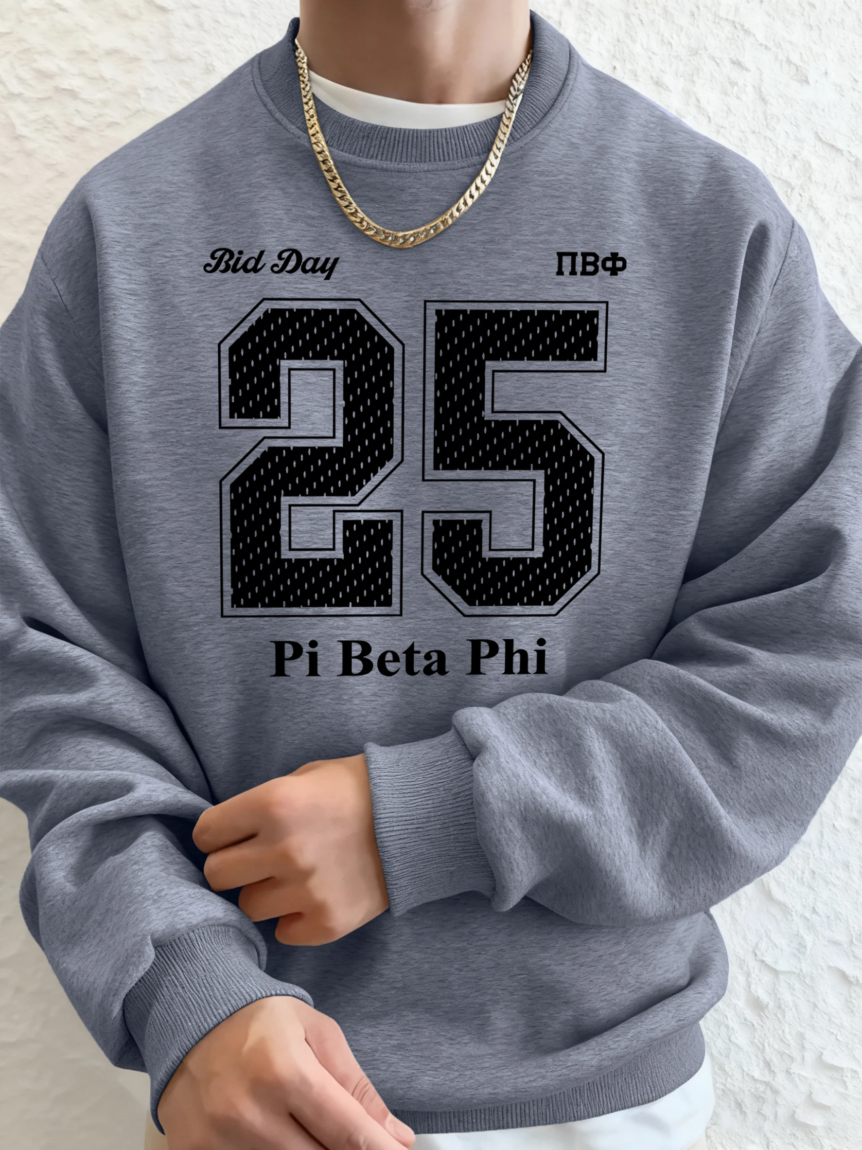 بيد يوم رقم 25 الطباعة لينة الخريف هوديي الذكور الشارع الرياضة بلوزات الركض ملابس رياضية فضفاضة للجنسين الصوف الملابس الدافئة