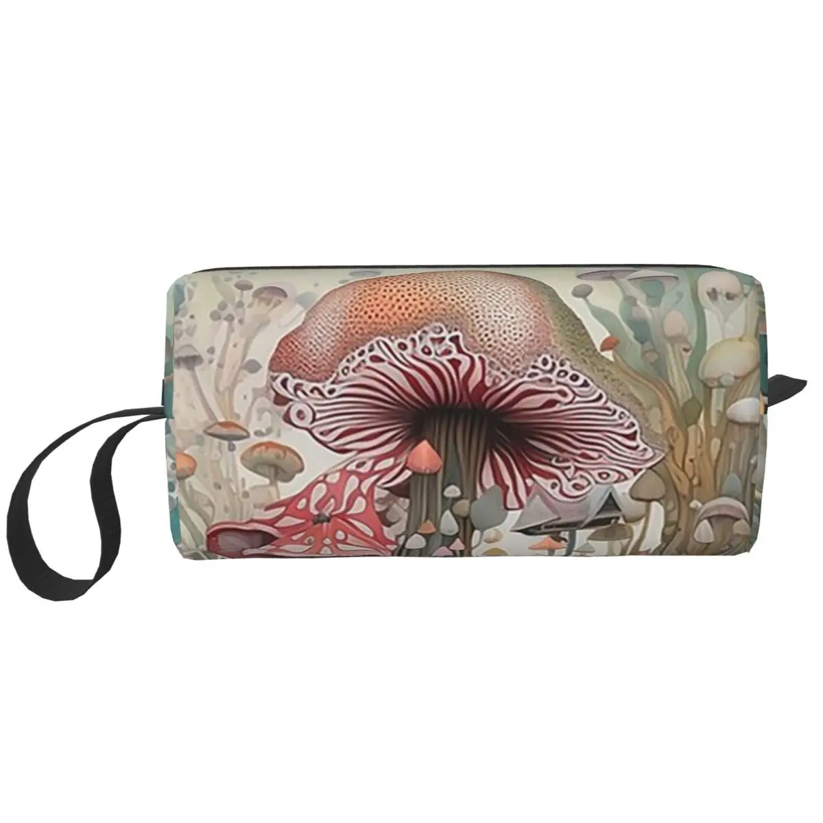 Magical Mushroom Field Pencil Case for Boy Girl Gifts Pen Box Pencil Bag Stationery Supplies Travel Women Cosmetic Bag