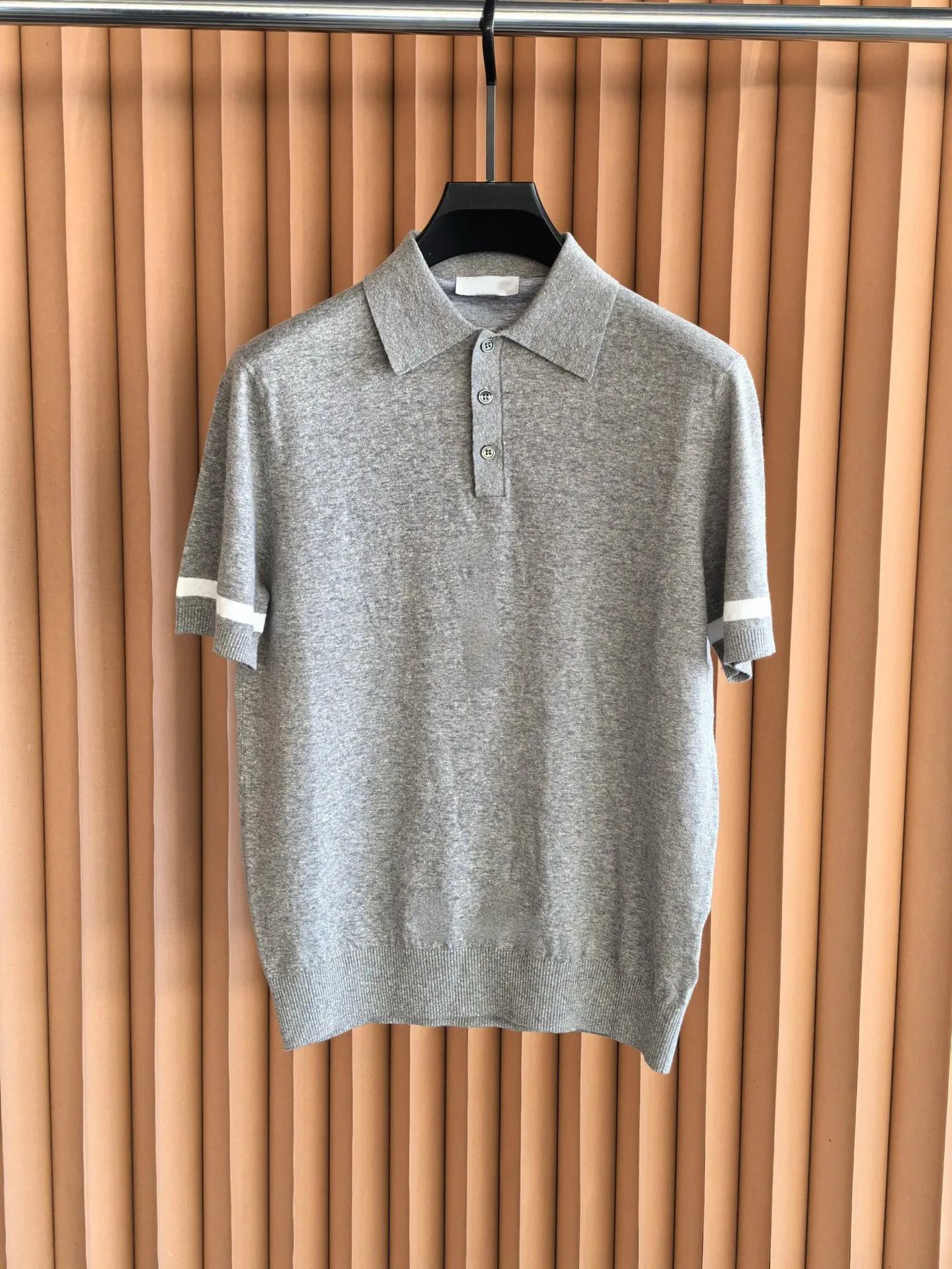 BC old money wind summer new wool top T-shirt men's casual short-sleeved polo shirt
