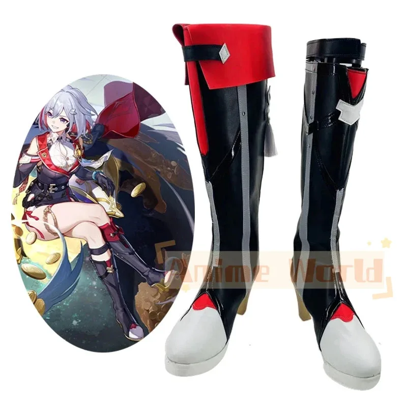

Honkai: Star Rail Topaz & Numby Shoes Cosplay Boots