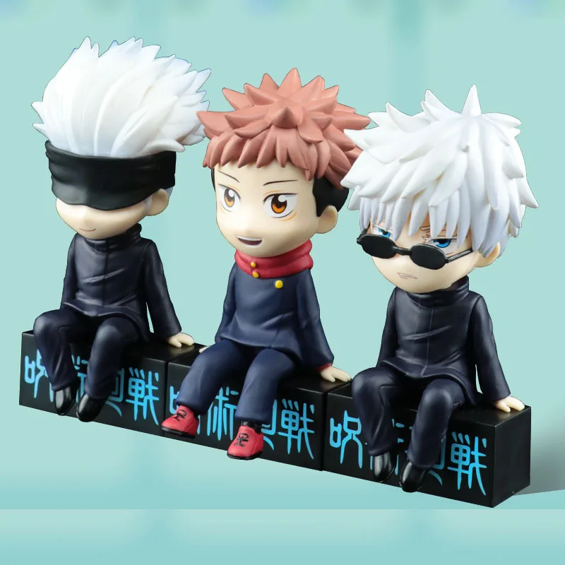 11cm Itadori Yuji Jujutsu Kaisen Second Season Satoru Gojo Anime Action Figure Toys Doll Collection Christmas Gift