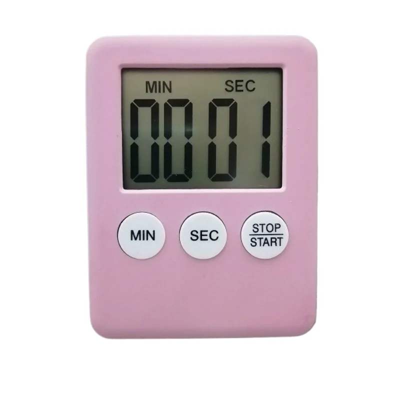 For Digital Electronic Kitchen Timer Multi-Function Electronic Timer Stopwatch LCD Display Mini for Sports Exercise Baking