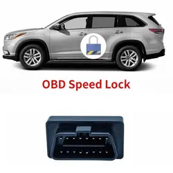 Car OBD 10km/h Speed Lock Unlock Plug And Play For Toyota Corolla/Camry/Land Cruiser/Prado/Aqua/RAV4/Auris