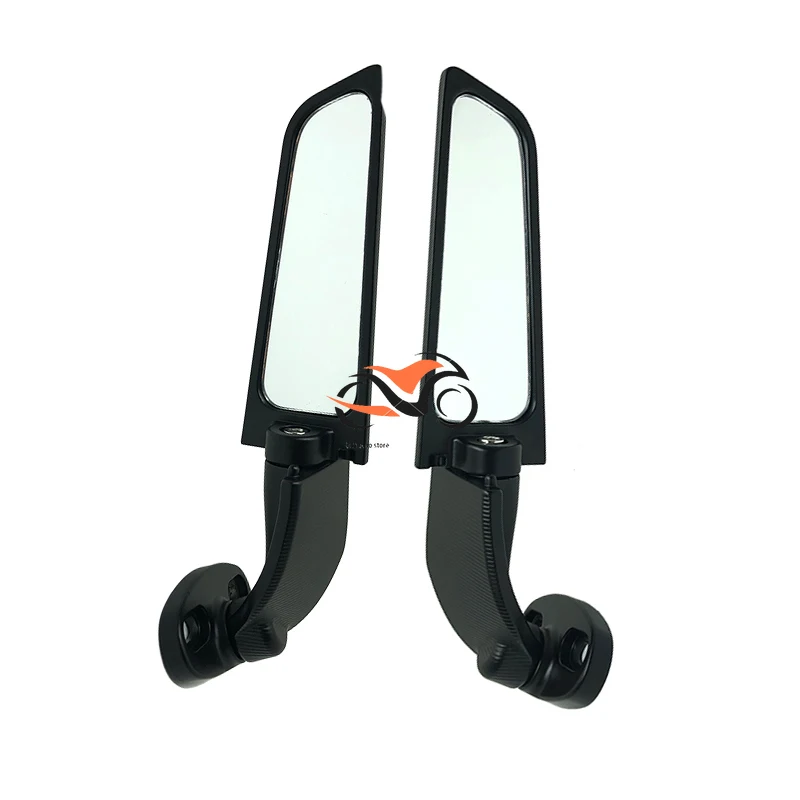 

Motorcycle Mirrors Modified Wind Wing Adjustable Rotating Rearview Mirror For Yamaha FZ1 FZ6 FZ8 FZ25 FZ400 FZ07 FZ09 FZ10 FZS15