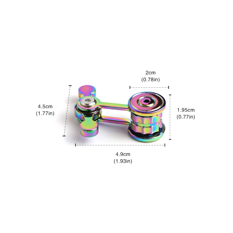 Chaotic Pendulum Hand Spinner EDC Zinc Alloy Fidget Spinner Metal Adult Decompression Swing Toys Creative For Adult Gifts - view 6