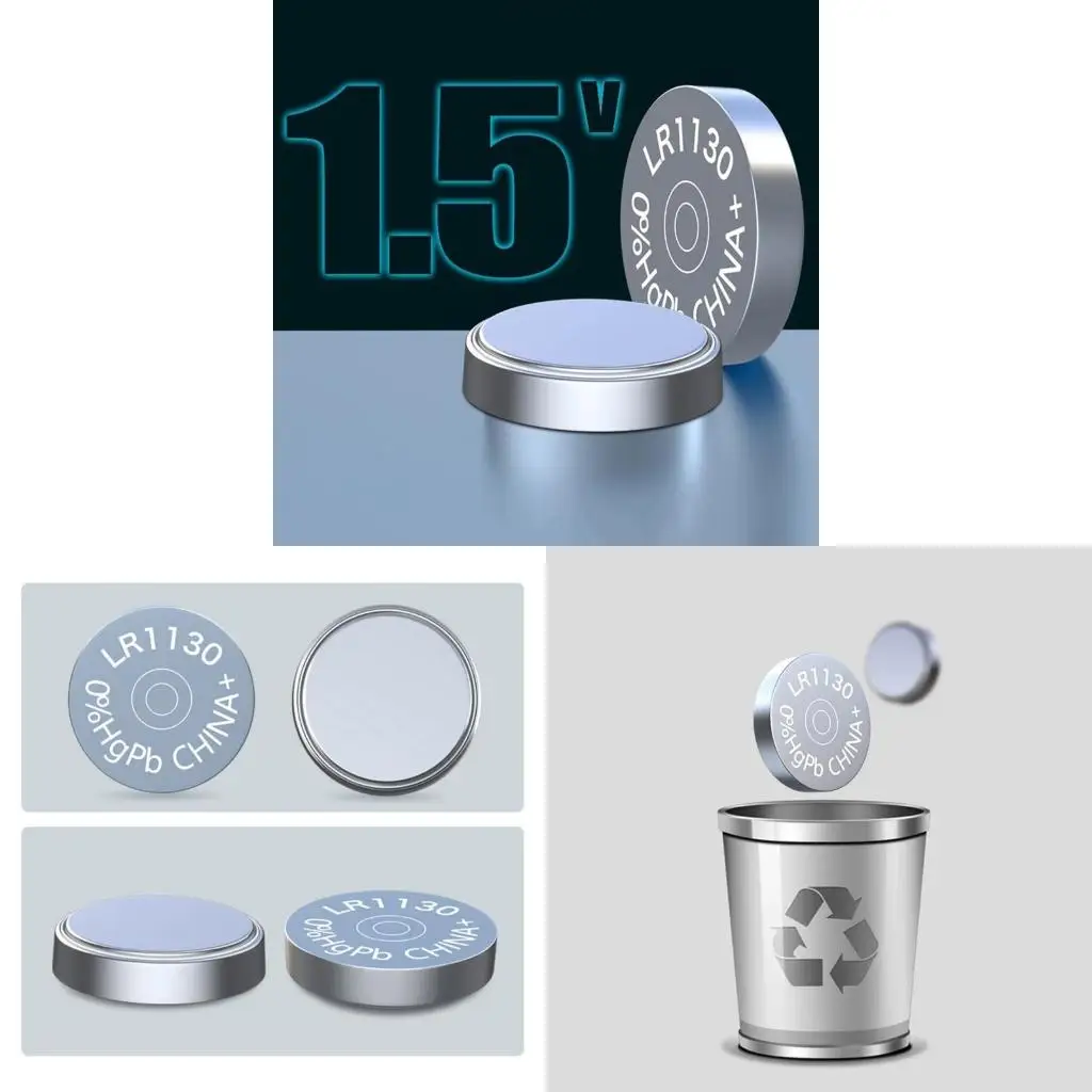  10/20/50pc AG6 1.55V Coin Batteries Button Cell Battery for LR920 Watches Toy