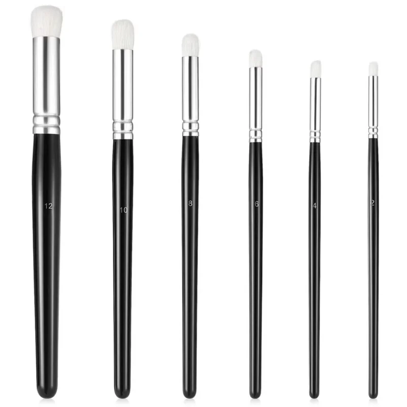 3/6pcs Premium Goat Hair Miniature Paint Brushes Set Art Watercolor Micro Detailing Drybrush Miniatures Wood Handle Craft Tools