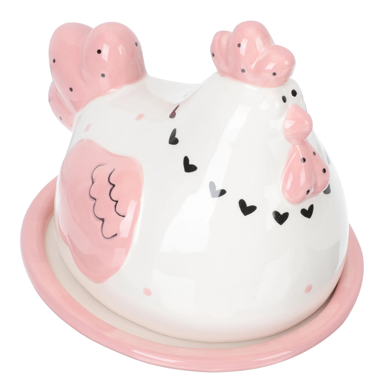 

Easy to Clean Container Unique Butter Dish Cute Snack Boxes Containers Chick Shaped