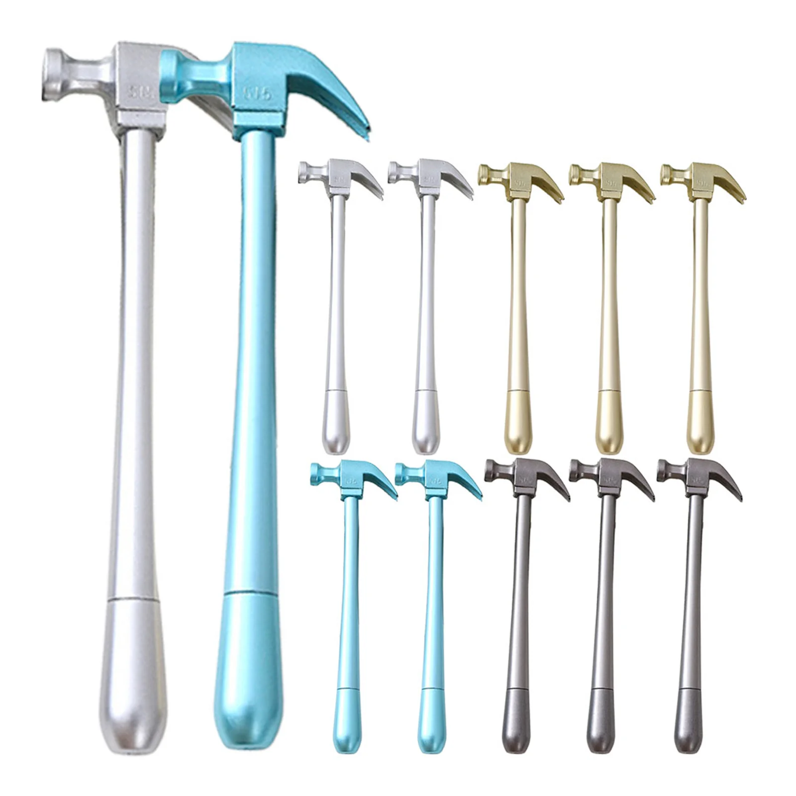 

Angoily 12Pcs Gel Ink Pens Neutral Writing Tools for Students Household Hardware Shape Plastic Covered Scribe Markers Bulk Pack