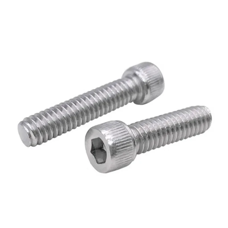 M3 M4 M5 M6 M8  Pitch 0.35 0.5 0.75 1 304 Stainless Steel A2-70 Fine Thread Hexgonal Hex Socket Round Head Screw Allen Bolt