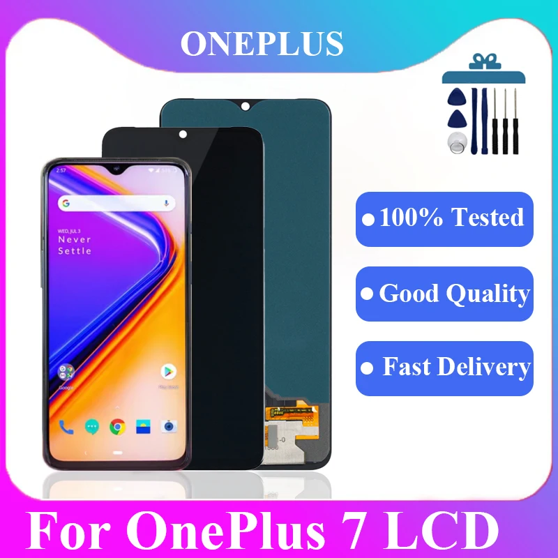 

6.41" Original For OnePlus 7 1+7 LCD Display Touch Screen Digitizer Assembly For One Plus 7 1+7 GM1900 GM1901 GM1903 GM1905 LCD