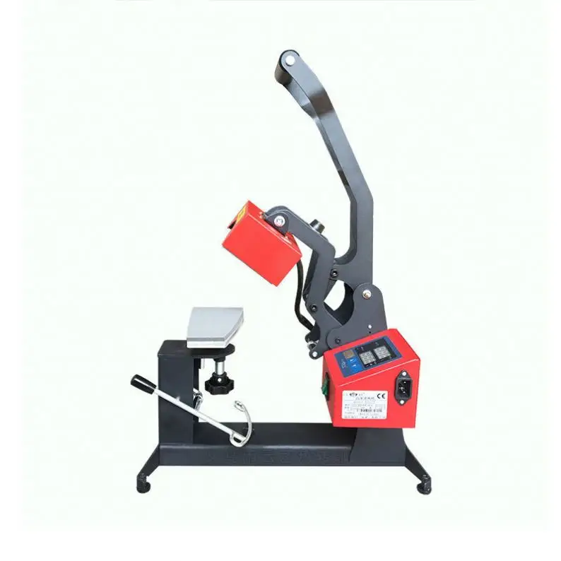 8*14 CM Manual Pressing Heat Transfer Machine for Hat Ironing for Hat Baseball Printing Combo Heat Press Machine With Multicolor
