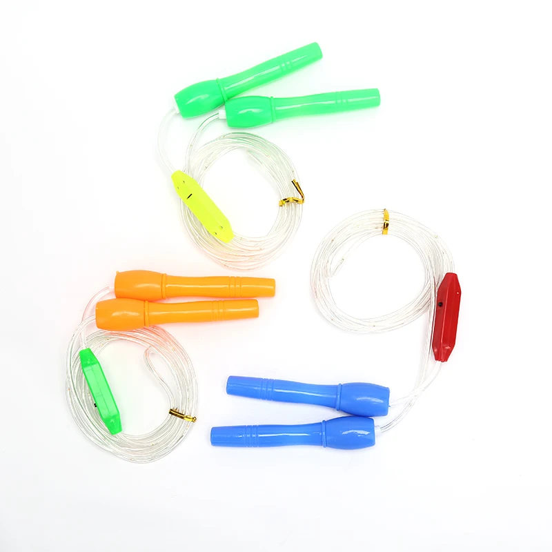 Light Up Led Skipping Rope Kids Children Jump Exercise Fitness Kids Random Color