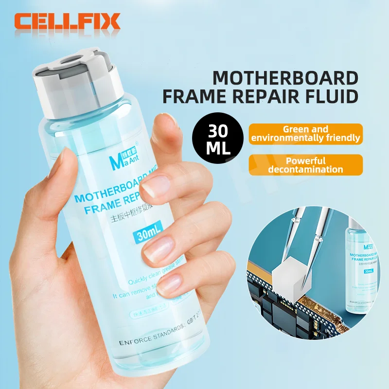 

MaAnt M089 Motherboard Frame Repair Fluid 30mL Anti Static Cleaner for Electronics Rust Grease Removal Non Corrosive Fast Drying