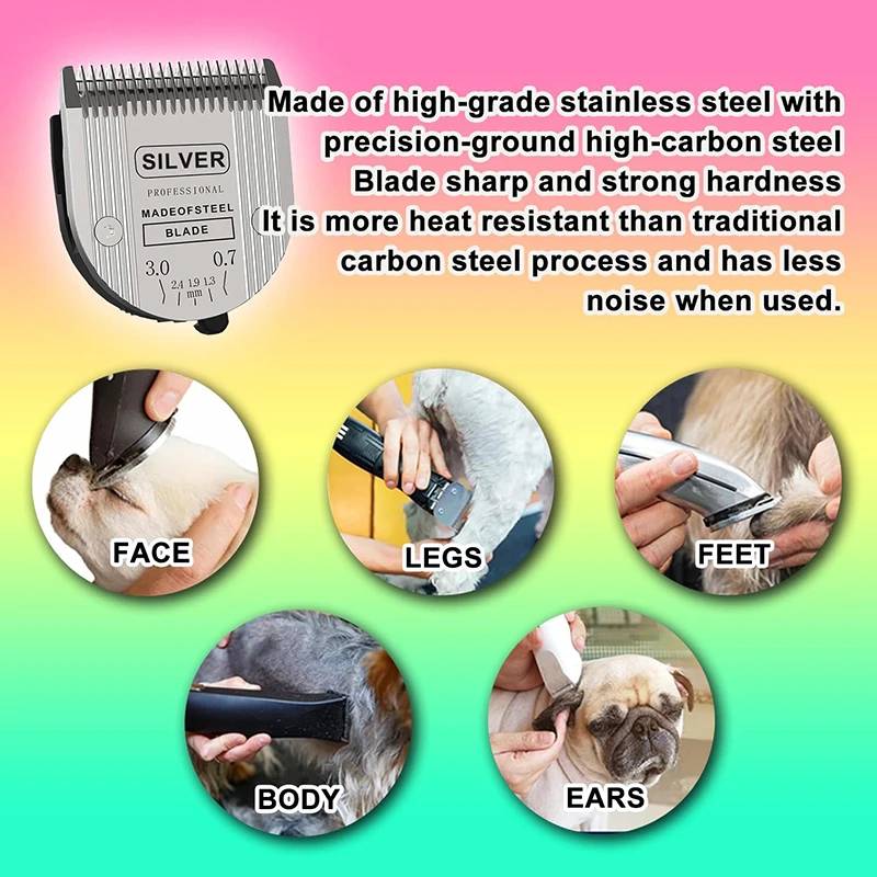 Professional Animal 5in1 Adjustable Blade For WAHL Arco, Bravura, Chromado, Creativa, Figura, Motion Clippers