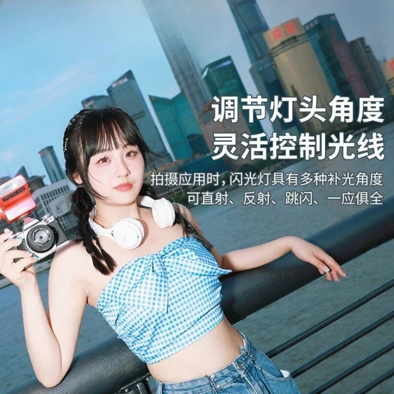 New retro set top flash SLR micro single photography external hot shoe light small portable external shot light