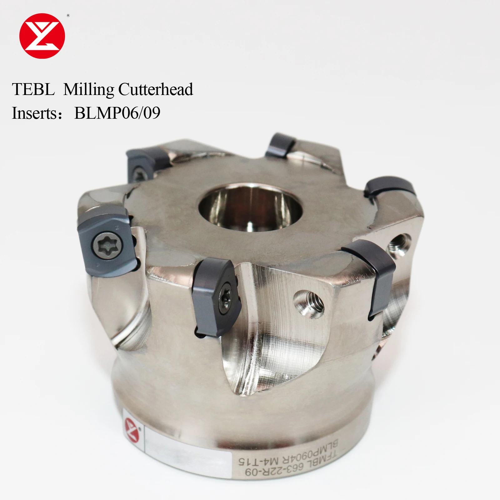 TEBL06 TEBL09 Hi-feed Milling Cutter 50 63 80 100mm Milling Head is Suitable for Milling Cutter Handle of BLMP06 BLMP09 Insets