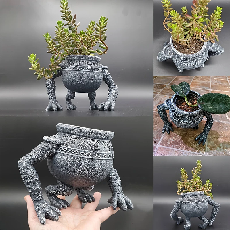 

Poison King Ding Gardening Planting Patio Planter Decorative French Ring Perimeter Warrior Pot Alexander Jar