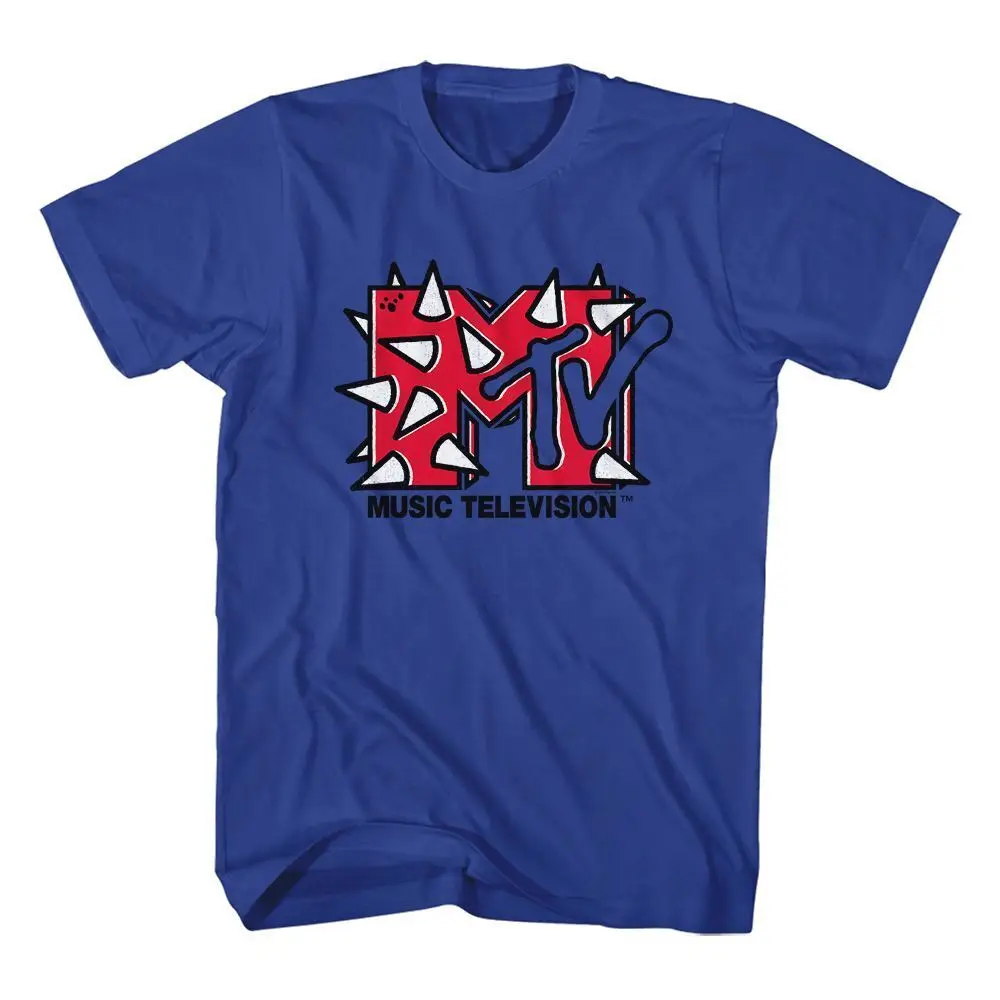 Mtv Spiky Royal T Shirt