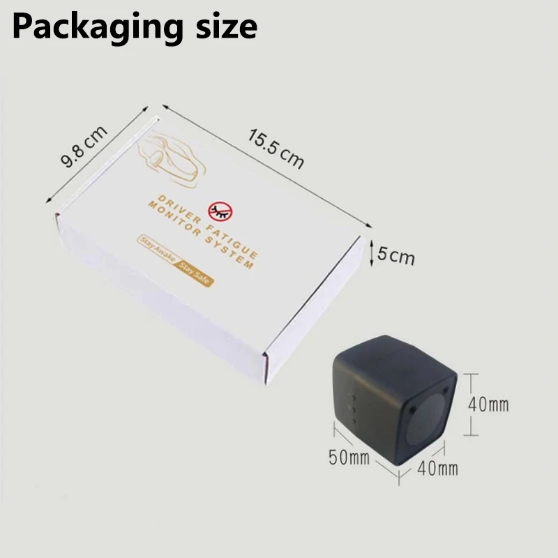 NEW Fatigue Driving Warning Device Face Recognition Anti Sleep Alarm System Pupil Recognition Smart Anti Sleep Monitor Accurate